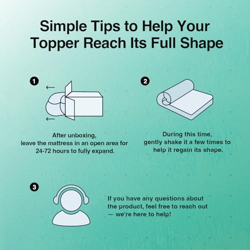 Image of Novilla Queen Memory Foam Mattress Topper 2 Inch, Cooling Gel Infused, Ventilated Pressure Relief Pad, Soft Comfort for Sofa, RV, Camper, Dorm Room