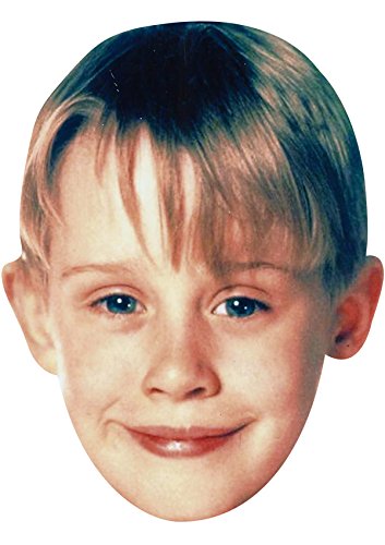 FoxyPrinting Macaulay Culkin Celebrity Cardboard Party Face Mask Fancy Dress