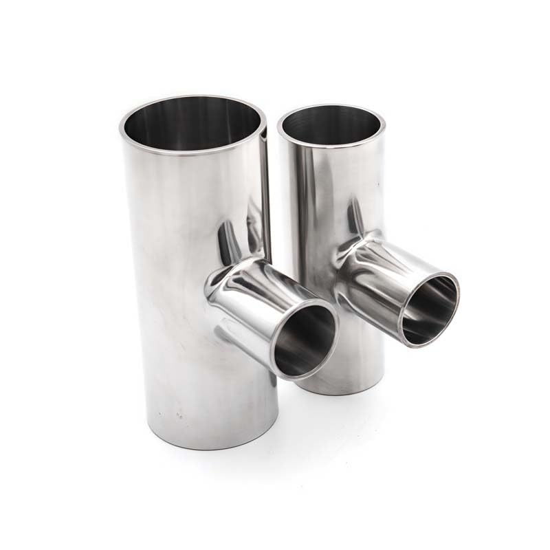 Té de dérivation 3 voies inox 76-51-76mm à souder bout à bout - 3