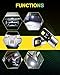 HOCOLO 5x T10 158 LED Bulb W5W 2825 168 192 194 T10 Wedge Light Bulbs 12V Cool White for Car Side Marker Lights Dome Map Door Courtesy License Plate 0.5W (5x T10 2-SMD)