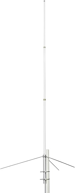 HYS VHF UHF Antenna 86.61inch High Gain Base Station Antenna with SL16 Connector for Transceiver Two Way Radio and Repeater