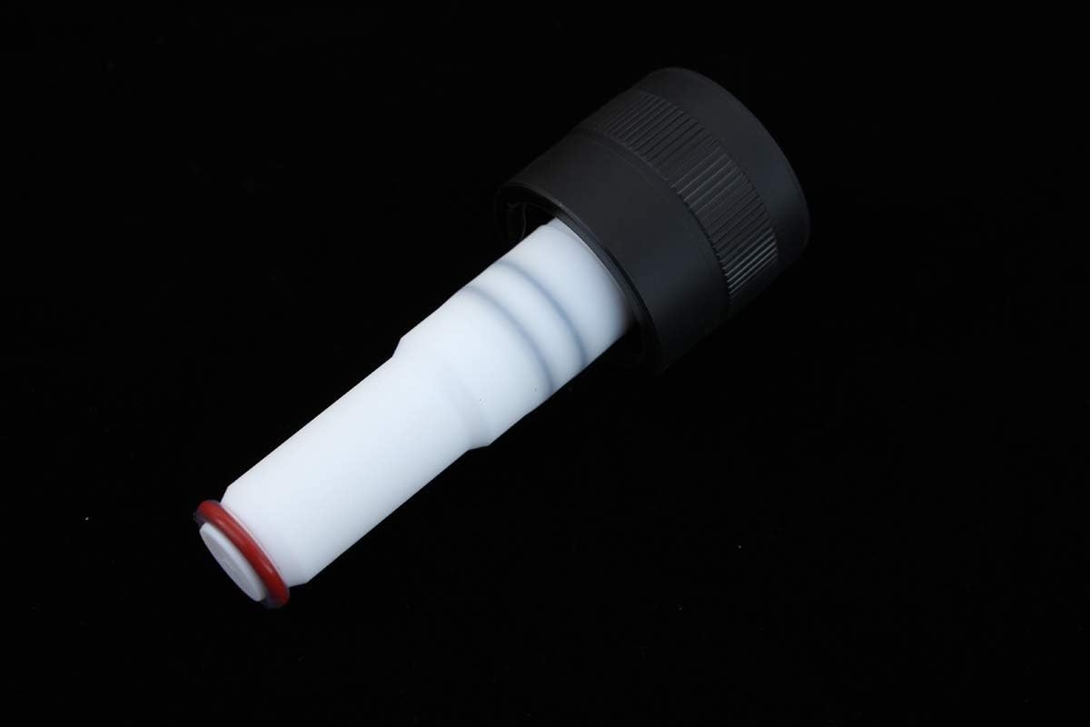 Juntas adaptadoras de corte de vacío de vidrio 24/40 y GL14, 60 grados for cabezal de destilación de recorrido corto