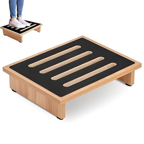 Taburete de madera noble y duradera para el baño o el patio 2