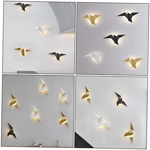 Lámpara de pared de PC resistente Operitacx con silueta LED para estética premium 3
