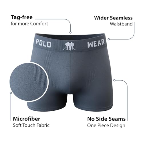 Men's Underwear Microfiber Briefs Boxer Underpants Comfortable Multipack 122
