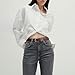 AI DEEBLUE Brown Belts for Women with Gold Buckle Faux Leather Belts Fashion Casual belts for jeans