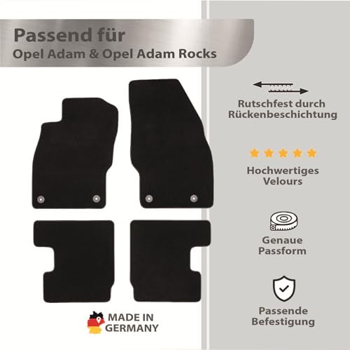 MAT10 Silver Line: Opel Adam 2013-01 - 2019-05 /