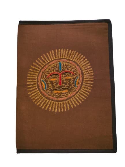 Cotton File Folder File Folder- Decorative Embroidery on Cotton Cover for Holding ...