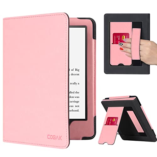 Image of CoBak Case with Stand for 6.8 inch E-Book Reader -Cover with Auto Sleep Wake,Card Slot,Hand Strap Feature - Fits 11th Generation（not Compatible with Meebook /KoBo）