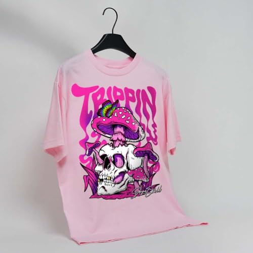 Image of DopeSkill Halloween Graphic Tee Streetwear Hip Hop Hypebeast Unisex T-Shirt Sneaker Colour Matching Shirts Spooky Graphic