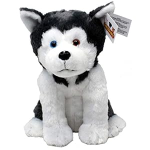 Shelter Pets: Oakland The Dog – 10″ Siberian Husky Malamute Plush Toy Stuffed Animals – Based on Real-Life Adopted Pets – Benefiting The Animal Shelters They were Adopted from