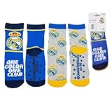 CERDÁ LIFE’S LITTLE MOMENTS Rutschfeste Real Madrid Kindersocken, offizielles Design mit Wappen, 2 Stück, bunt, 35-38