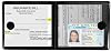 Porta documentos de registro y seguro UYYE para auto, organizador de guantera, accesorios interiores para documentos, tarjetas y licencia - paquete de 2 8