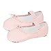 Stelle Ballet Shoes for Girls Toddler Dance Slippers PU Leather Boys Ballerina Shoes for Toddler/Little Kid/Big Kid/Women(Ballet Pink,7MT)