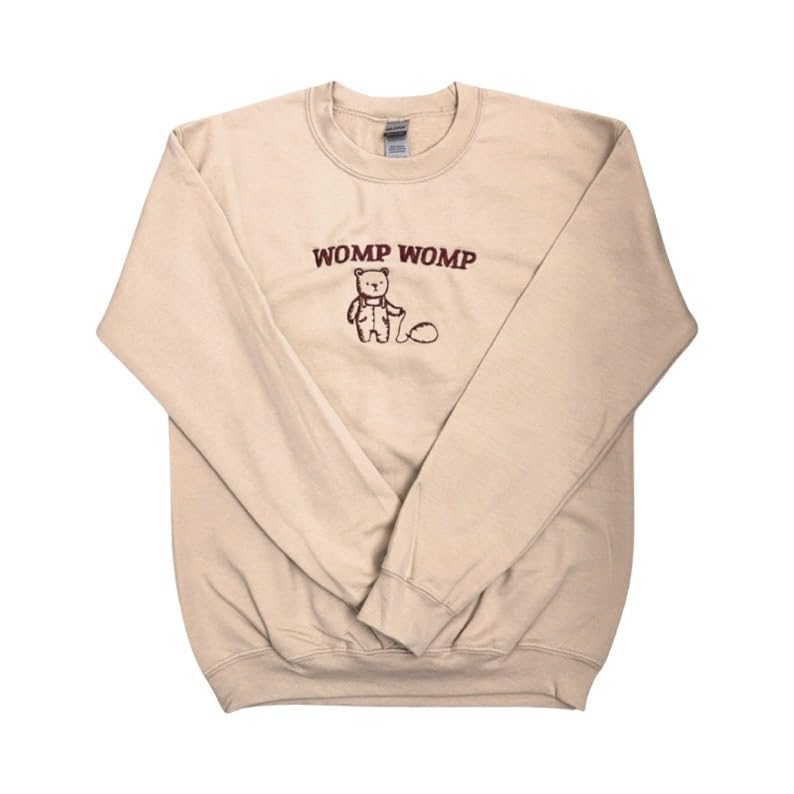 Womp Womp Embroidered Pullover Sweatshirt2