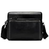 Este bolso de hombro para hombre, estilo clásico, color clásico, no solo la calidad es excelente y duradera, sino que también demuestra completamente el temperamento del caballero. Ya sean herrajes de metal o costuras, cada detalle es lo bueno, que es la búsqueda de nuestra marca durante varios años. Con productos de alta calidad y un servicio satisfactorio, tendrá una gran experiencia de transporte.