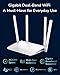 Cudy AC1200 Gigabit WiFi Router(WR1300), Dual Band MU-MIMO Wireless Internet Router, 4 x Antennas, VPN, Guest WiFi and AP Mode, Long Range Coverage