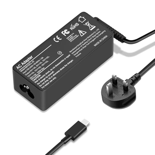 Universal 100W USB C Laptop Charger,Fast Charger Compatible with Mac Book Pro,Lenovo ThinkPad, Dell XPS, HP Chromebook X360, ASUS Chromebook and all device with usb c port charger