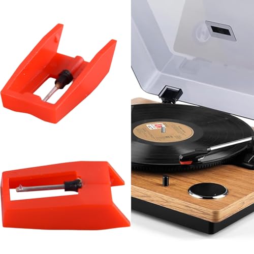 2-Piece Turntable Needles,Turntable Diamond Replacement Stylus Needles,Record Player Needle Replacement,Compatible with Vinyl Record Player, LP, Phonograph