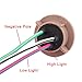 TOMALL 7443 T20 Bulb Socket Female Adapter for Brake Light (Pack of 2)