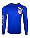 Produktbild POLO RALPH LAUREN Herren Langarm 1967 USA Shield T-Shirt, Königlich (Royal), XL