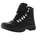 KINGSHOW Men's M0705 Water Proof Black Leather Rubber Sole Winter Snow Boots 610 M US