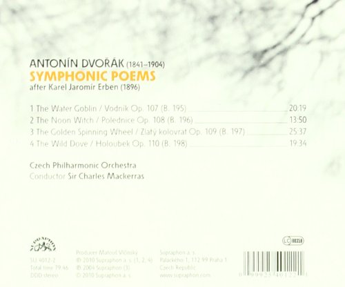 Image secondaire de Dvorak : L'Ondin et la Sorcière - CD Classique par Charles Mackerras