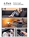 MRGLAS 3.2A USB C Charger Cable,[4-Pack,10+6.6+3.3+1.6FT] USB A to USB C Right Angle Gold-Plated Type C Charger Fast Charging Durable Braided Cord for iPhone 17 16 15 Samsung S10 Note 10 S21 LG-Black