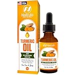 All Natural Turmeric Skin Brightening Oil for Dark Spots - Cleanses Skin, Fights Acne, Evens Tone, Heals Scars - Pure Handcrafted Turmeric Oil Skincare Made in the USA
