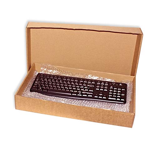 Pack 50 Cajas para envíos 505x295x075mm. Caja de cartón Kraft Color marrón. Caja telescópica en dos partes Fondo + Tapa