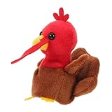 BESPORTBLE Dankbarkeits-fingerpuppe Niedlicher Bunter Truthahn-handspielzeug für Weiches Kreatives Rollenspiel für Klassenraum Familienfeiern und Festliche Erzählstunden