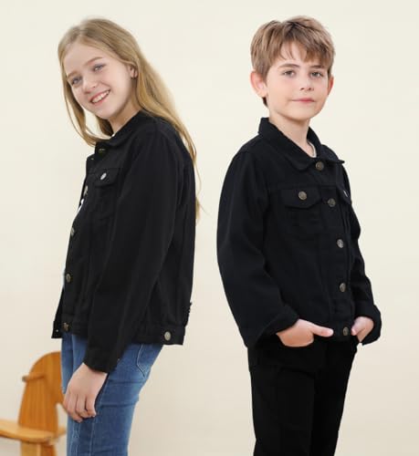 Image of Cromoncent Toddler Denim Jacket for Boys Girls