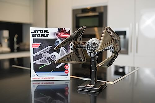 Maquette Star Wars TIE Interceptor U08518 kit modélisme de vaisseau spatial de l'Empire gris - 5