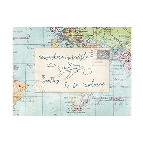 Trademark Fine Art 'Travel Posts IV' Canvas Art by Katie Pertiet