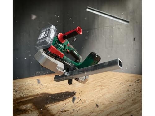 PARKSIDE 20V Akku Metall Bandsäge PMBA20-Li A1 aus der x20v Team Serie inkl. stabilem Koffer, ohne Akku und Ladegerät