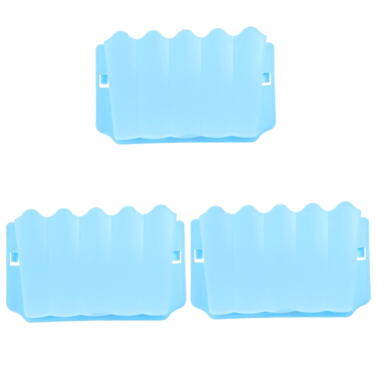 Kisangel 3 Piezas Soporte De De Conejo De Conejillo De Indias De Comida para Cobayas Comedero Lavable Plato De Comida De Guinea Forraje para Conejos Mascota El Plastico