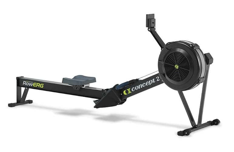 Concept2 RowErg Máquina de Remo Indoor - Monitor PM5, Soporte para Dispositivo, Resistencia al Aire Ajustable, Fácil Almacenamiento