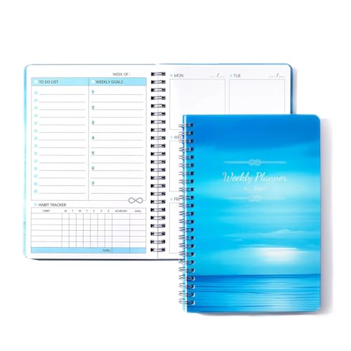 [YUANLIFE] To DoXg Tv ԊǗm[g TƂɎԊǗ ^XNǗm[g A5TCY XPW[ `FbNXg  KgbJ[ T ڕW 蒠 weekly planner dp wwKvO ^C~