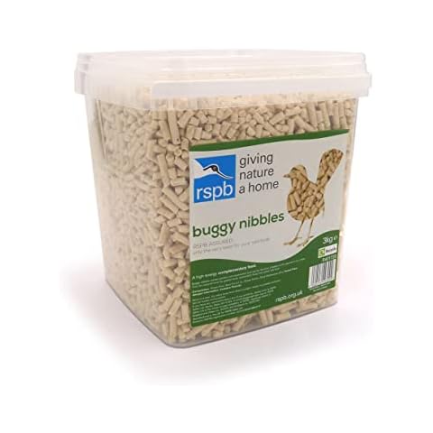 RSPB Buggy Nibbles Bird Food 3kg Tub Cover