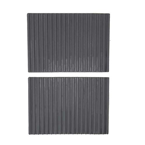 2 pcs Montre Réparation Tapis Antidérapant, Horlogers Tapis En Caoutchouc pour Montre Réparation Entretien Maintenance Station Pad Accessoires Montre Horloger Outil Cover