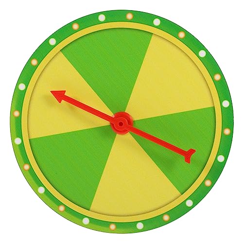COSMEVIVI Large Cardboard Game DIY Wheel Spinning Prize Wheel Turn Plate Fun for All Ages