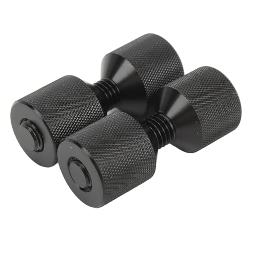 2-teiliges Flansch-Zwei-Loch-Stift-Set, Aluminium-2-Loch-Rohr-Flanschausrichter, Flansch-Ausrichtungsstift-Set für Auto