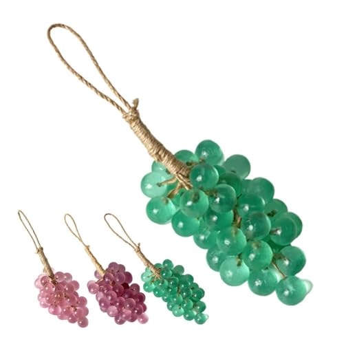 Grape Soap On A Rope,Handcrafted Grapes Soape Bunch Shaped,Cold Bath Soap Lasting Fragrance for Hand Wash, Bath, Fresh Air – Gift for Men & Women