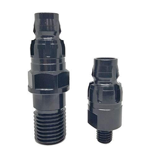MTP Brand Adapter for Hilti brand Style BI + QD 6 Slot to 1-1/4"-7 and Hilti brand 6 Slot to 5/8-11 UNC Thread Male Drill Adapter Quick Release fits