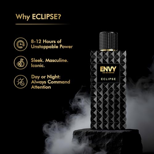 Image of ENVY Eclipse Perfume -100 ML Each, Pack of 2 | Long Lasting Perfume For Men