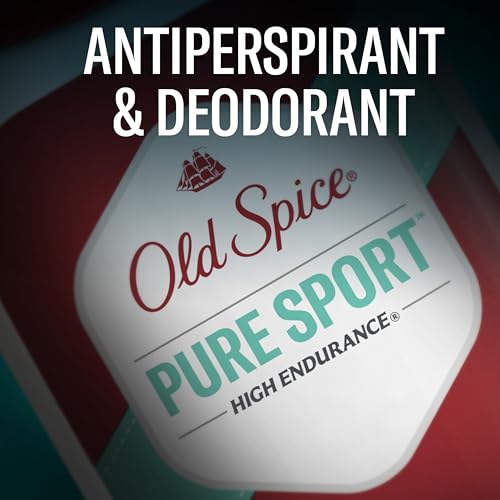 Image of Old Spice Antiperspirant Deodorant For Men, High Endurance, 24 /7 Sweat Defense & Odor Protection, 24 /7 Freshness & Lasting Scent, Pure Sport Scent, 3.3 oz (Pack of 3)