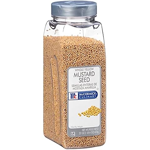 McCormick Culinary Whole Yellow Mustard Seed, 22 oz Cover