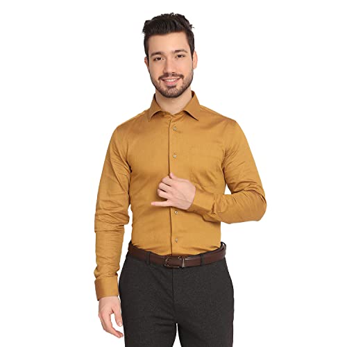 Image of blackberrys Structured Cotton Slim Men's Shirt