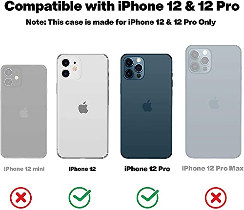 Image of VONZEE Liquid Silicone Soft Back Cover for iPhone 12 Mini Case, Shockproof Slim Camera & Full Body Protection Non Yellowing Cover with Microfiber Lining & Logo Cut (5.4 Inch) -Black