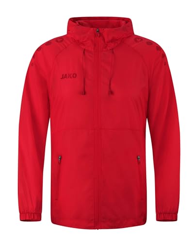 JAKO Unisex Lightweightjacke Light Flow, rot, M – Ansicht 1